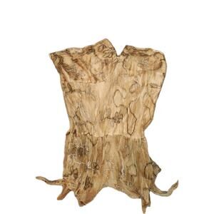NWT‎ Kaelyn-Max Yellow Gold Halter Fringe Hem Top 3XL